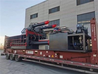 Aluminum Baler Machine