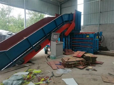 Cardboard Horizontal Baler