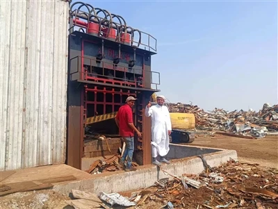 Scrap Metal Cutting Machine