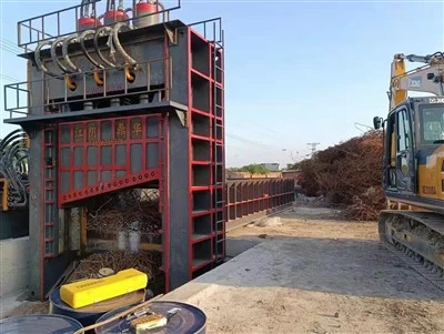 Steel Metal Hydraulic Carbon Shears Recycle